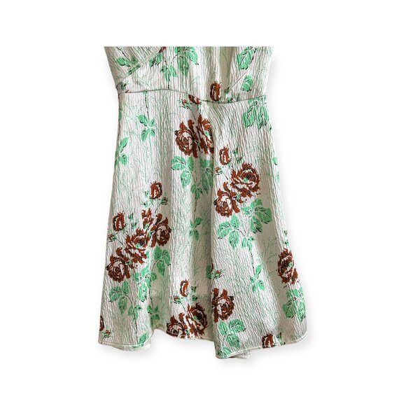 Victoria Beckham SS17 Rose Crepon D‑Ring Mini Dress UK8 US4, NWT - Picture 10 of 16